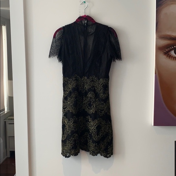 Sandro “Poetry” black lace mini dress 1 (US S) - Picture 10 of 10